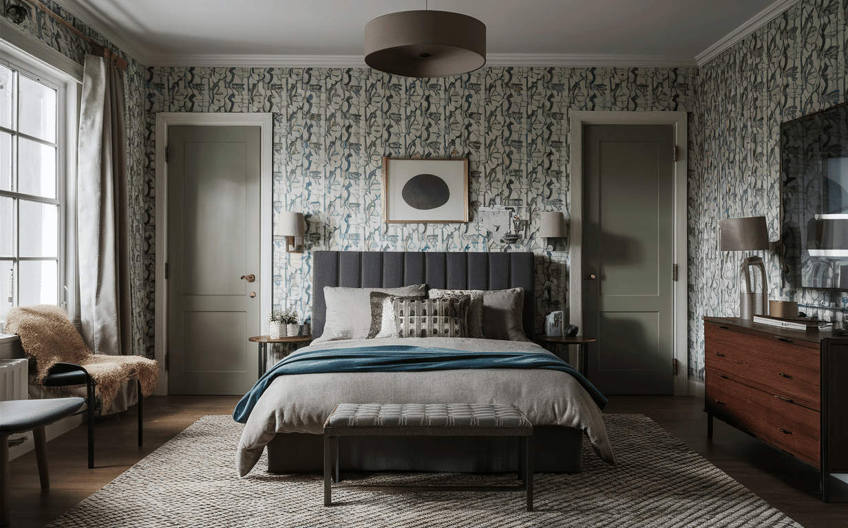 Modern Minimalist Bedroom - Image 1