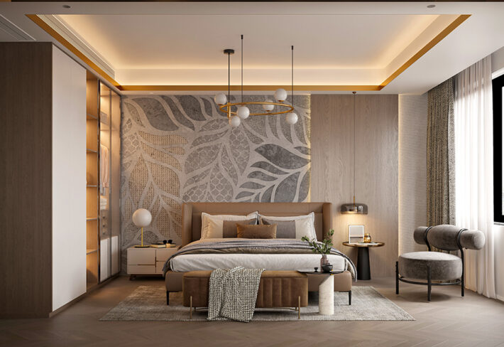 Modern Minimalist Bedroom - Image 4